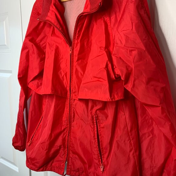 Eddie Bauer Red Lightwieght Windbreaker - Picture 4 of 10